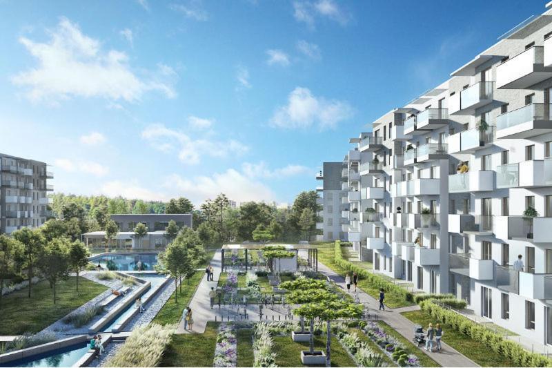 Apartament Nowa Letnica Gdańsk Zewnętrze zdjęcie